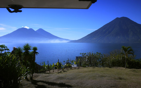 guatamala volcano view